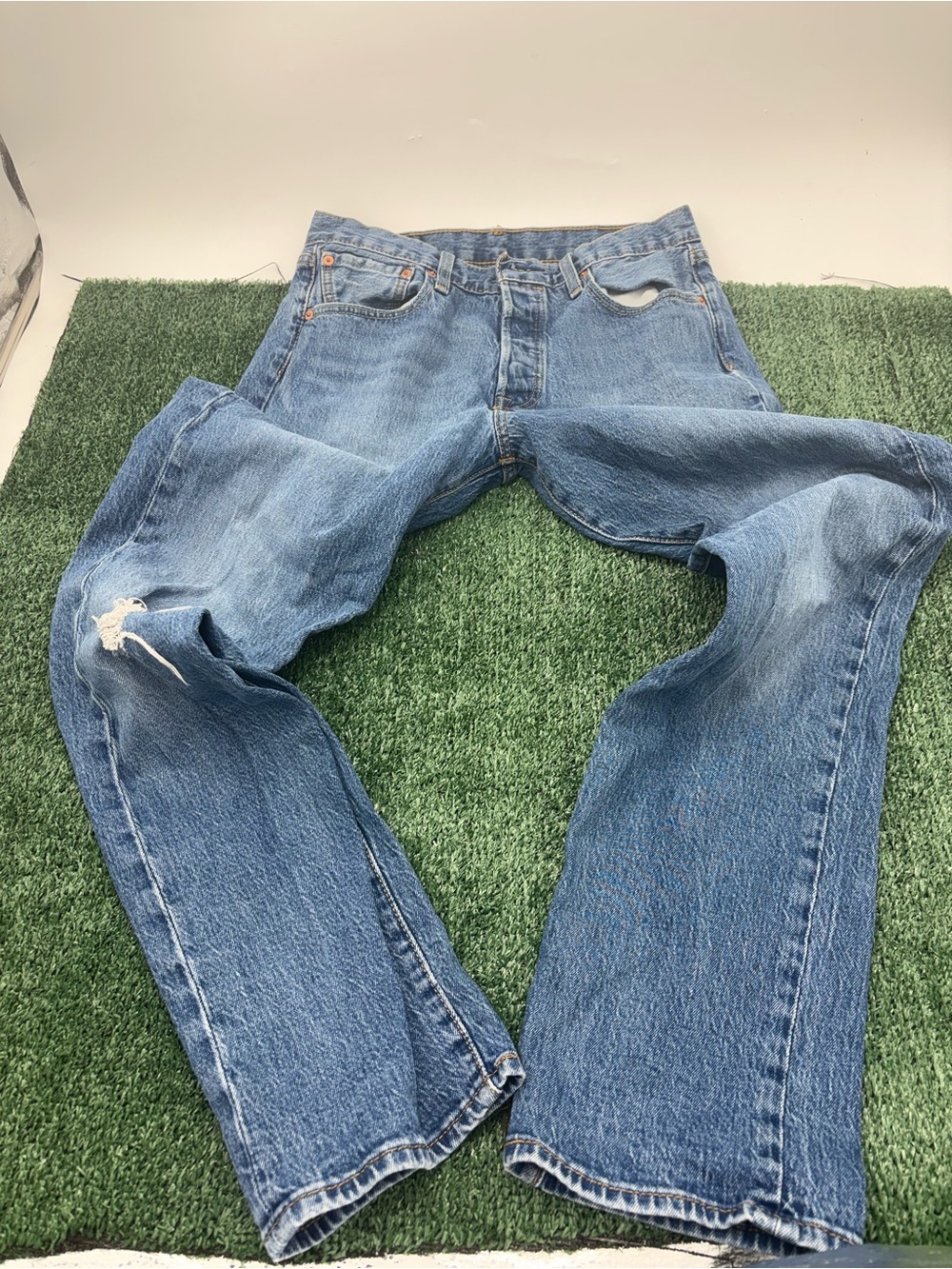 Levi's Men's Light Blue Bootcut Jeans